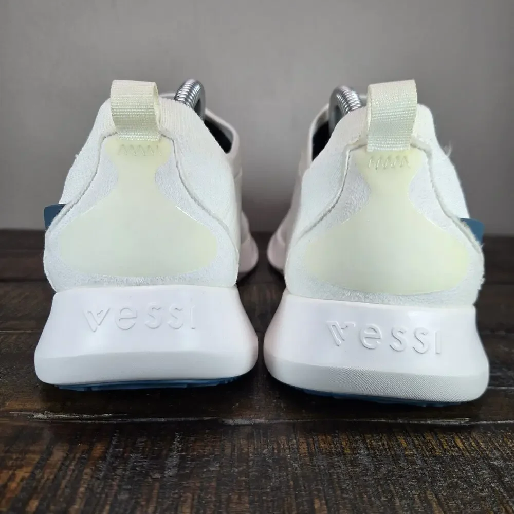 Vessi Everyday Move Slip On Womens Size 11 Waterproof Shoes Sneakers Polar White